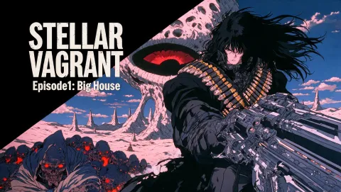 STELLAR VAGRANT - An Original Retro Sci-Fi Western Series A Zealous Commander Original