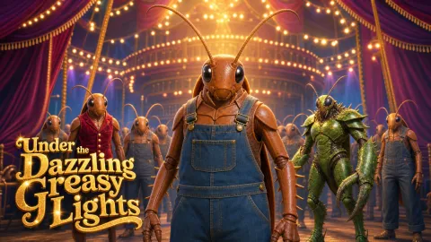 Under the Dazzling Greasy Lights