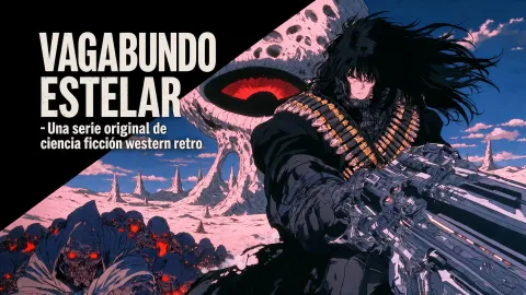VAGABUNDO ESTELAR - Una serie original retro de ciencia ficción y western