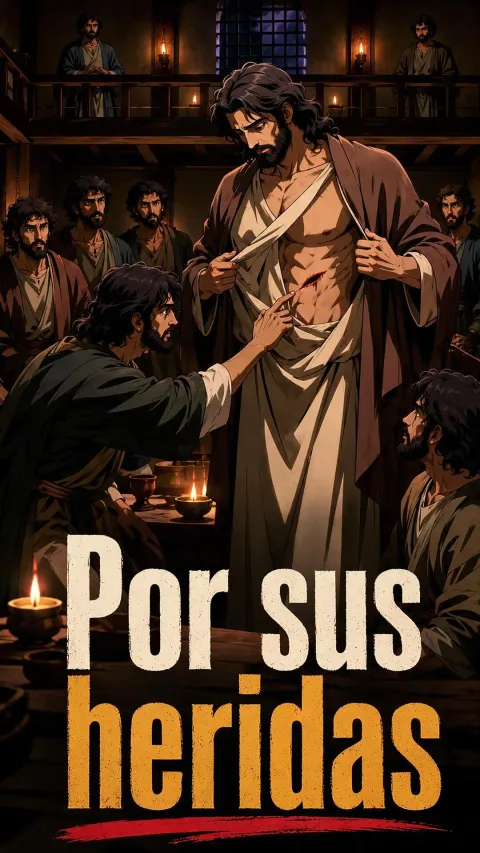 Por sus heridas