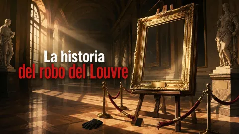 La historia del robo del Louvre