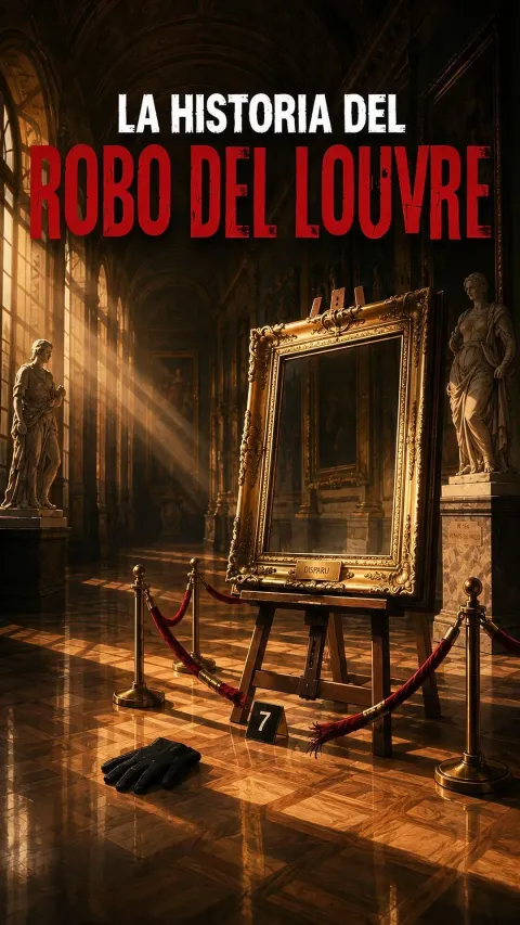 La historia del robo del Louvre