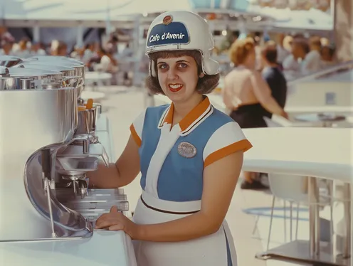 1. Meet Irma Szpiro, Café Waitress