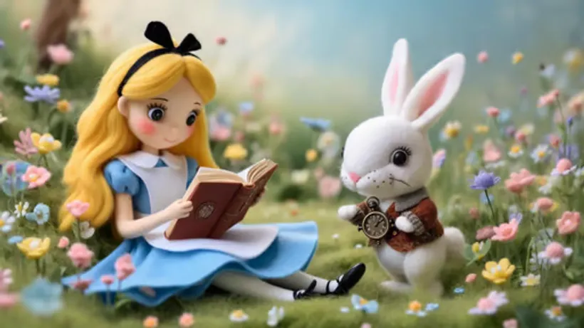 Alice in Wonderland: A Dream in Felt