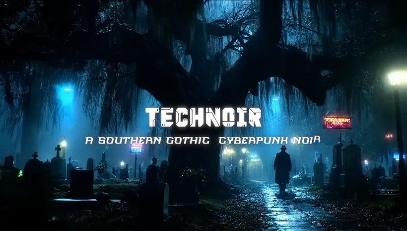 Technoir: A Southern Gothic Cyberpunk Noir