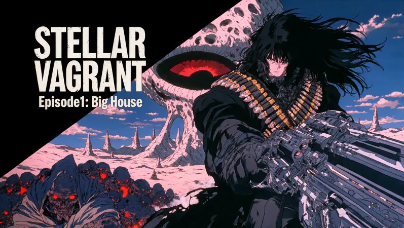 STELLAR VAGRANT - An Original Retro Sci-Fi Western Series A Zealous Commander Original
